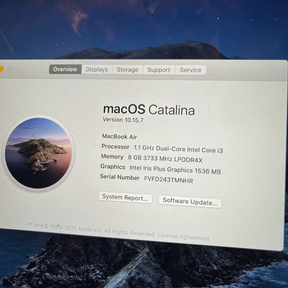 2020 MACBOOK PRO AIR ROSE GOLD - Picture 6 of 6